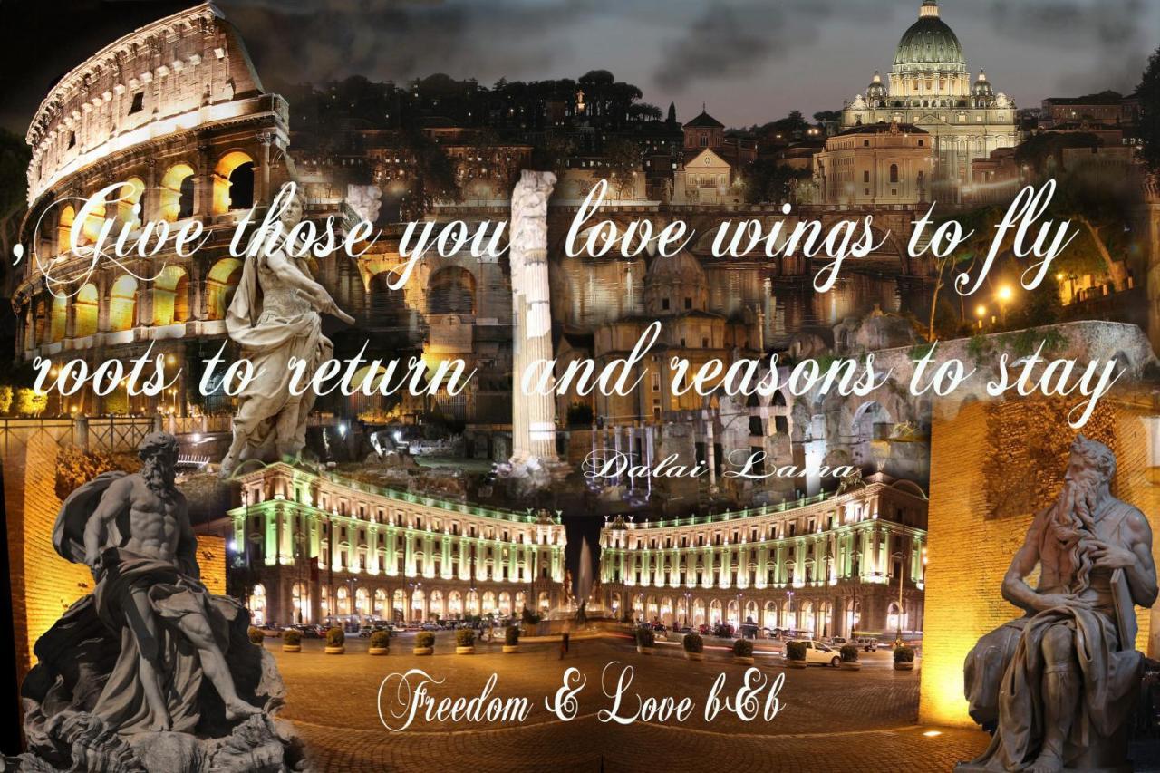 Freedom Love B&B Roma Exterior foto